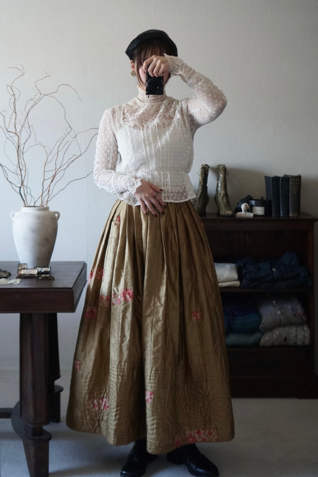 1860’s Silk Quilted Skirt