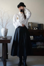 1940's Black A-line Skirt