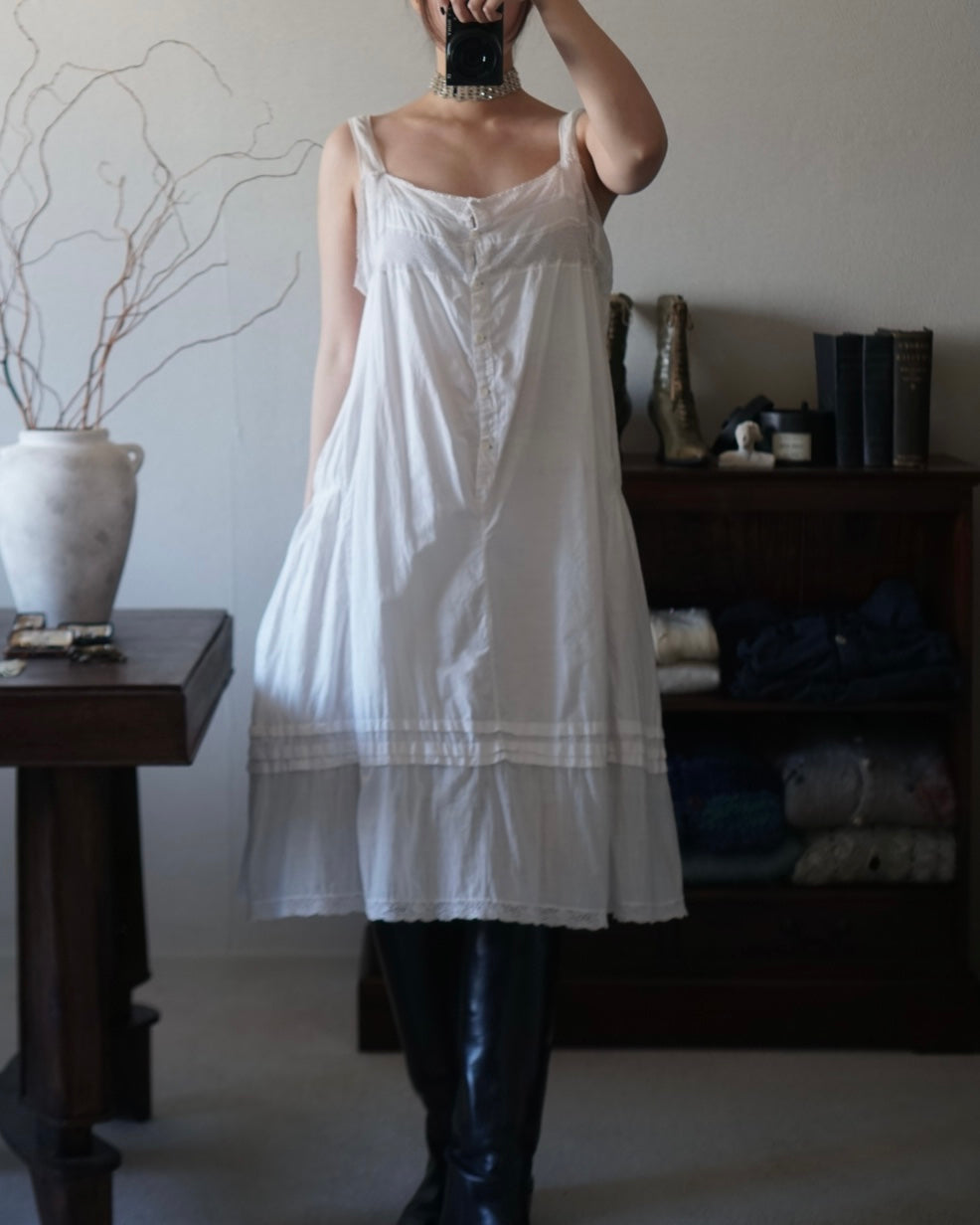 1930's Irish Crochet Lace Nighty