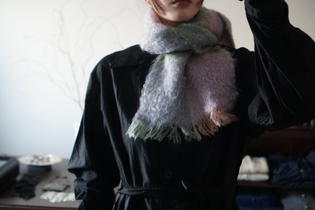 1960's Pastel Colors Scarf