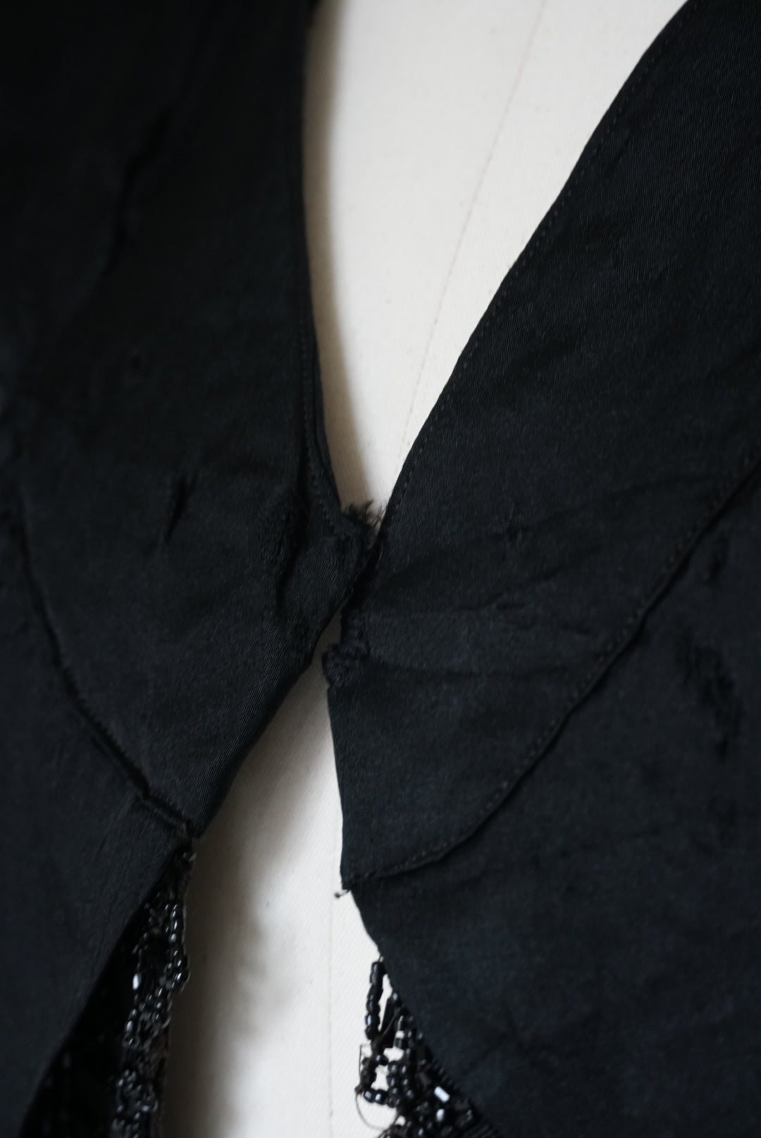 1880's Beaded Jacket with Puff Sleeves