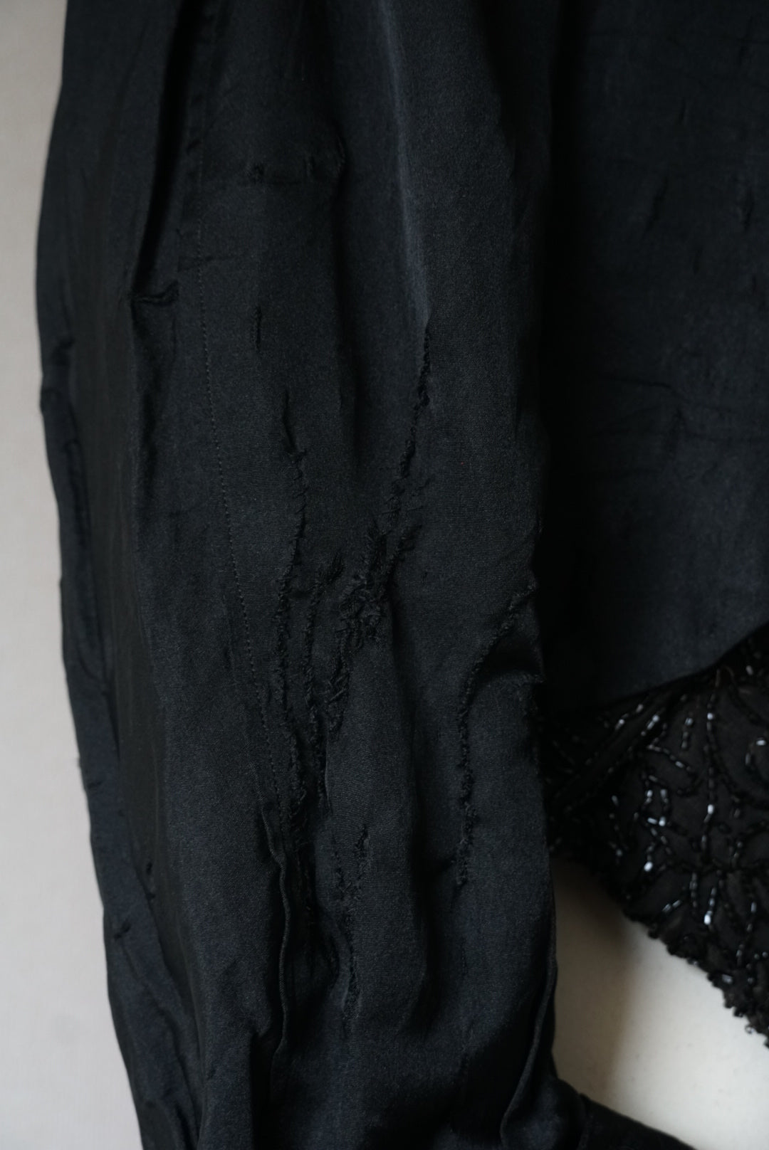 1880's Beaded Jacket with Puff Sleeves