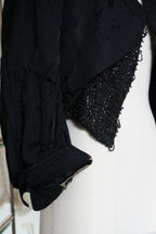 1880's Beaded Jacket with Puff Sleeves