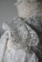Edwardian High Neck Lace Blouse