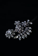 Vintage Glass Bouquet Brooch