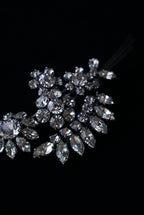 Vintage Glass Bouquet Brooch
