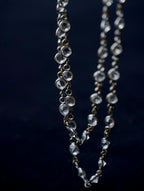1920's Cut Glass Long Necklace