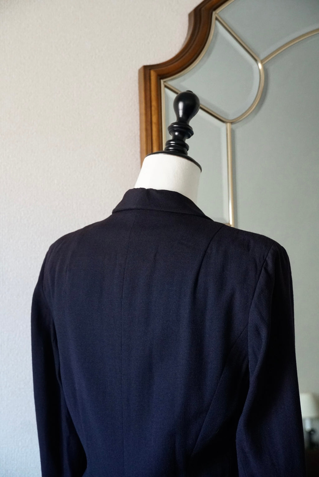 1940's Classic Black Tailored Jacket