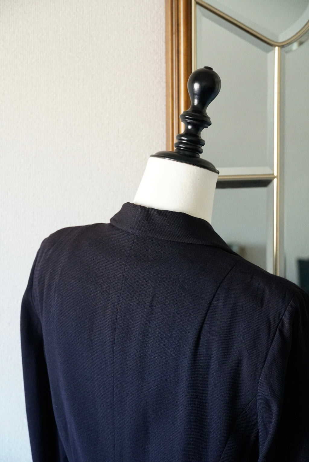 1940's Classic Black Tailored Jacket