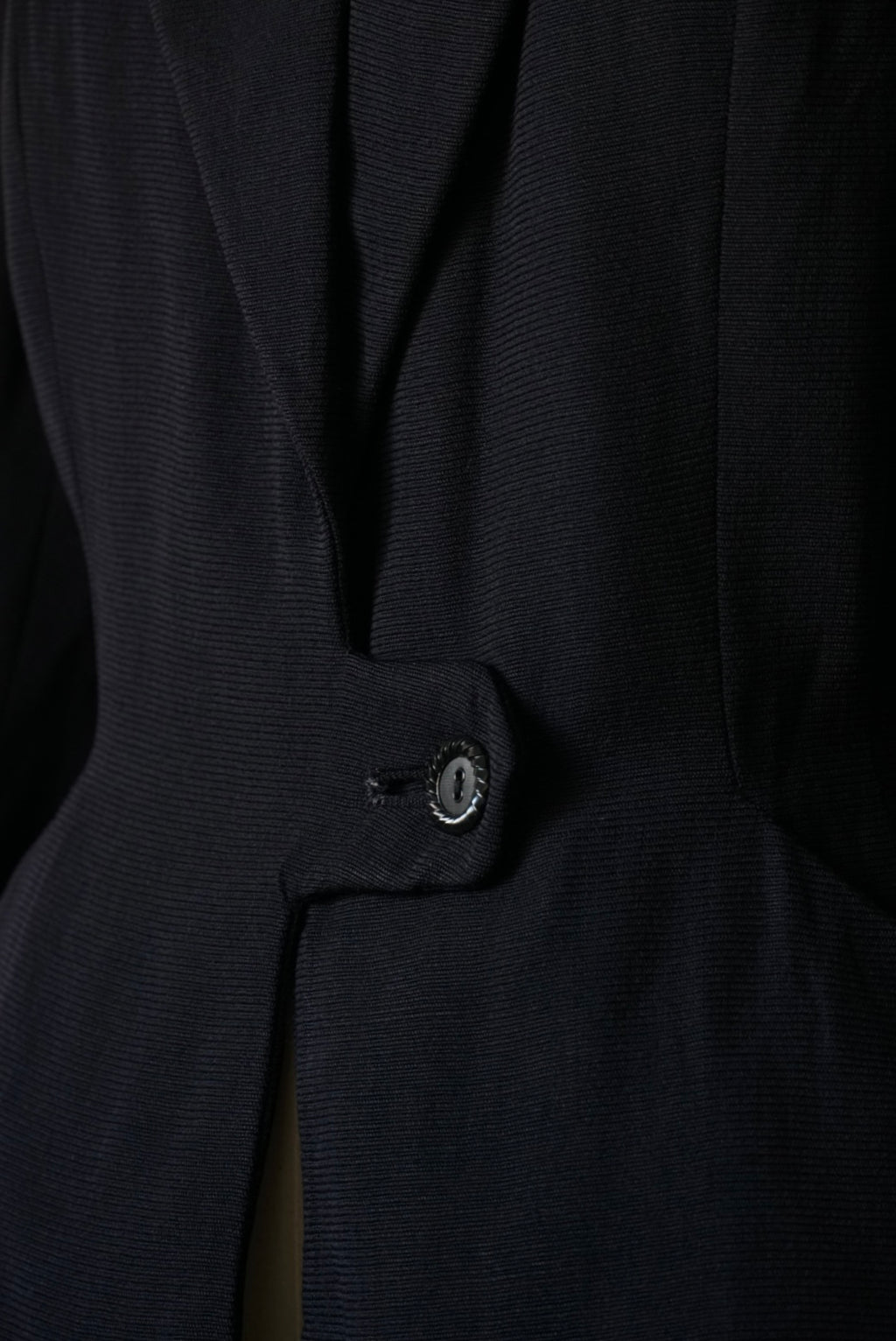1940's Classic Black Tailored Jacket