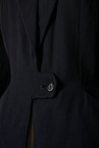 1940's Classic Black Tailored Jacket