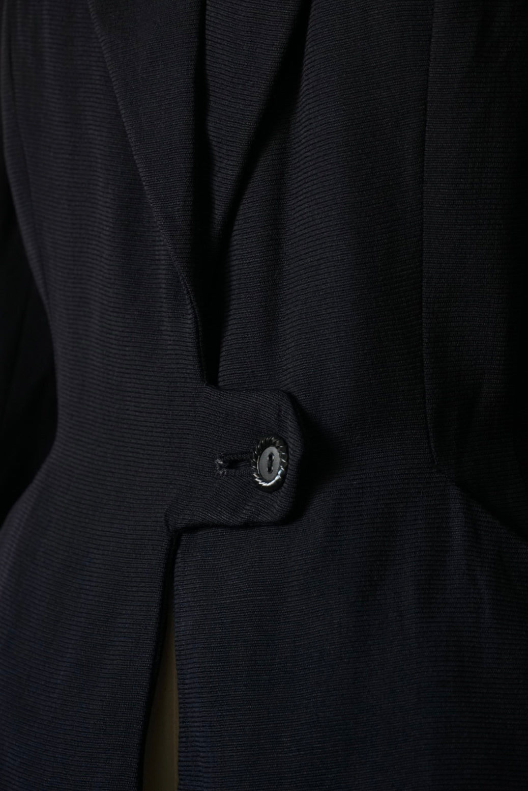 1940's Classic Black Tailored Jacket