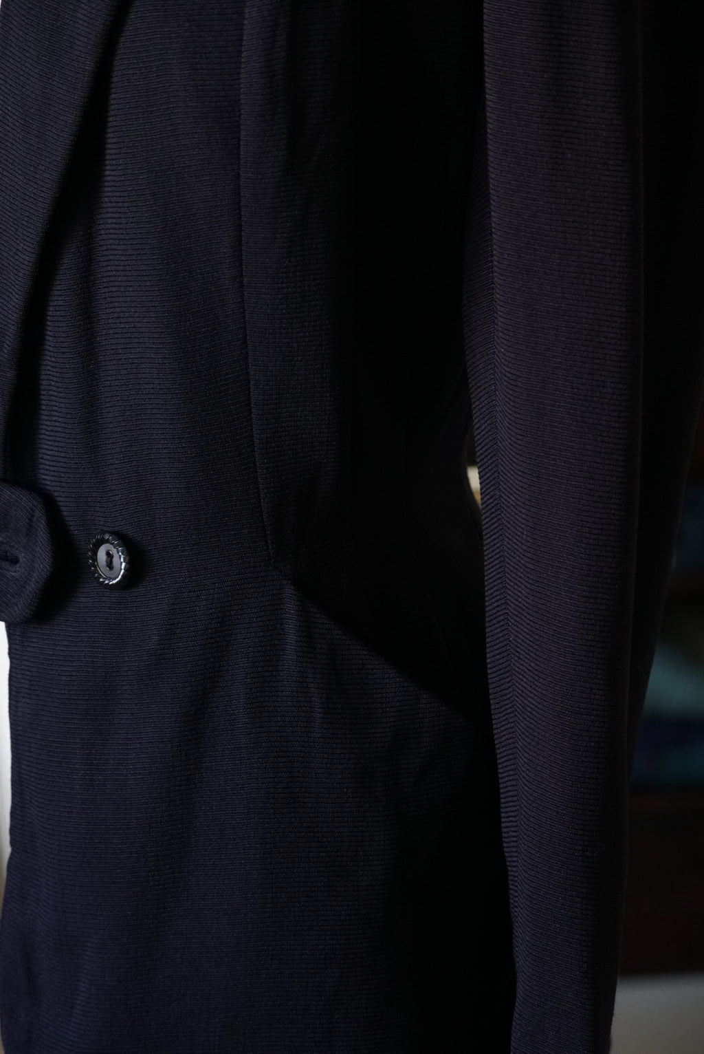 1940's Classic Black Tailored Jacket