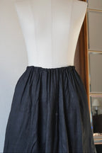 Victorian Mourning Black Skirt