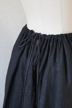 Victorian Mourning Black Skirt