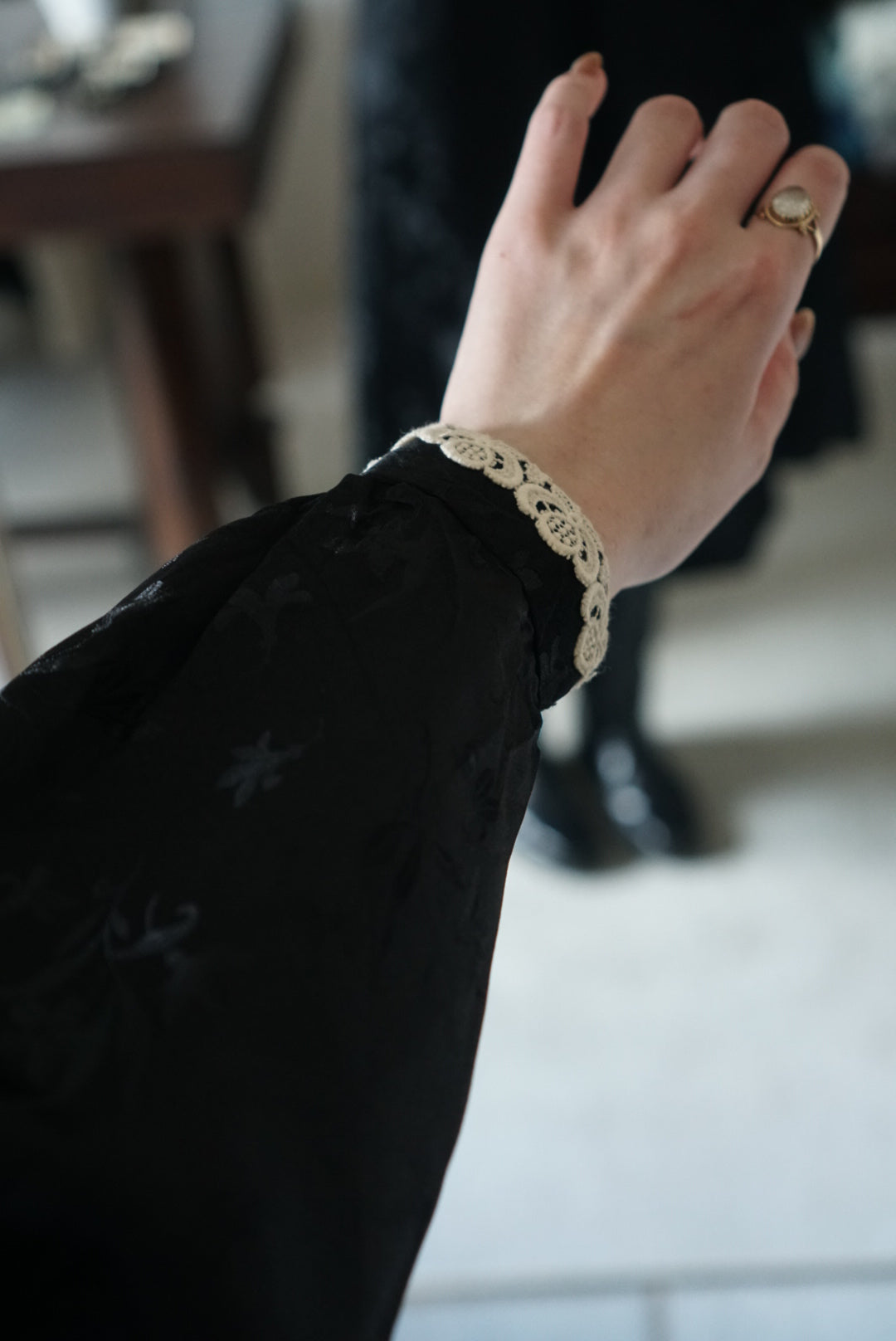 Vintage Black church Dress