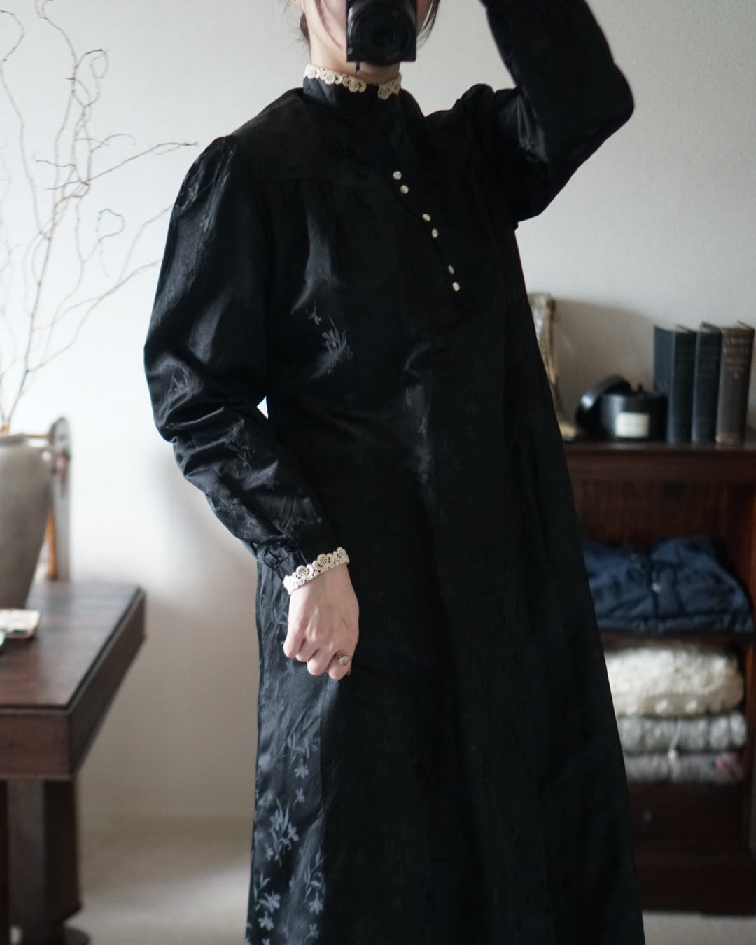 Vintage Black church Dress
