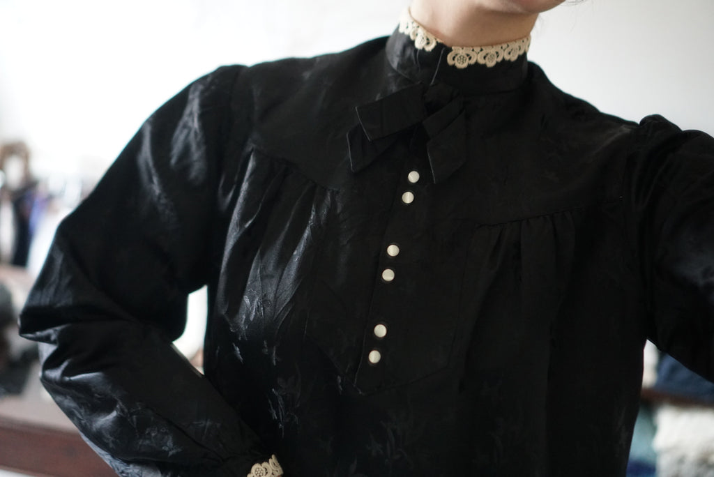 Vintage Black church Dress