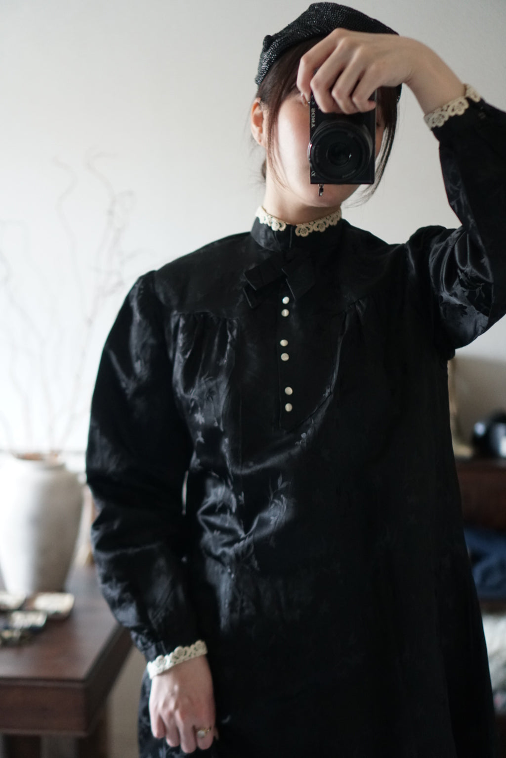 Vintage Black church Dress