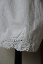 Antique French "geometric patterns" Lace Petticoat