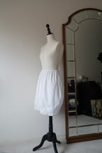 Antique French "geometric patterns" Lace Petticoat