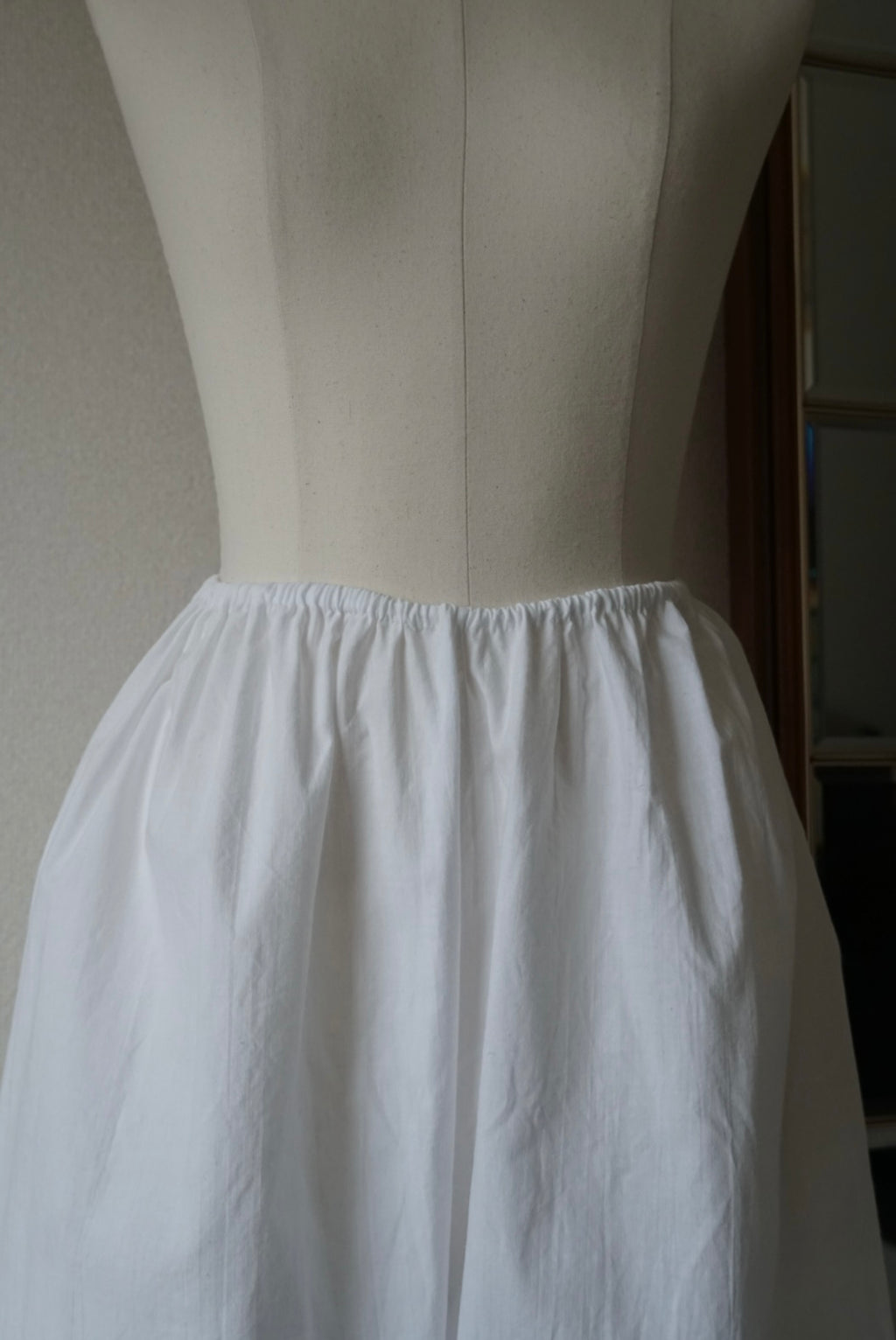 Antique French "lily of the valley" Lace Petticoat