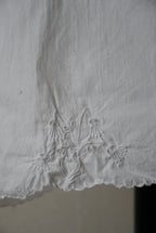 Antique French "lily of the valley" Lace Petticoat