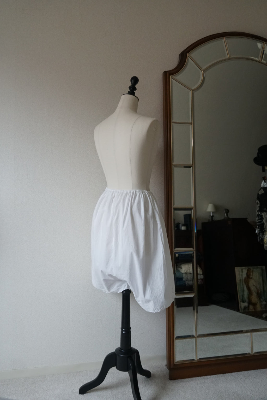 Antique French "lily of the valley" Lace Petticoat