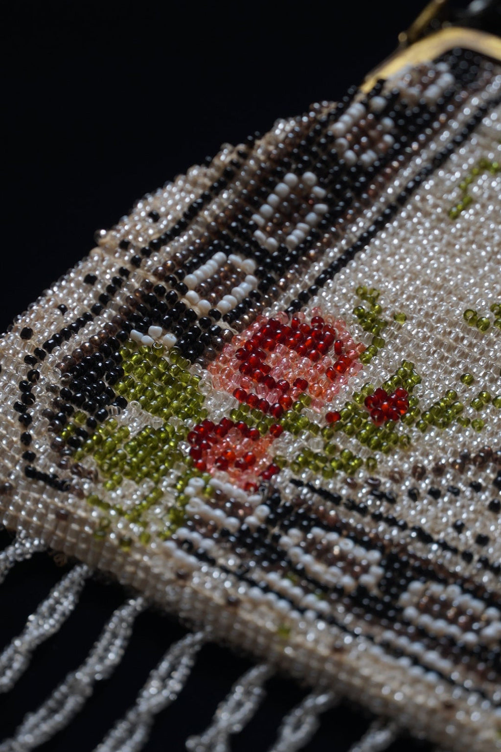 Victorian Garden Beads Bag