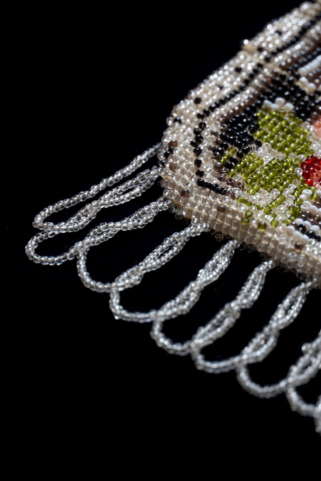 Victorian Garden Beads Bag