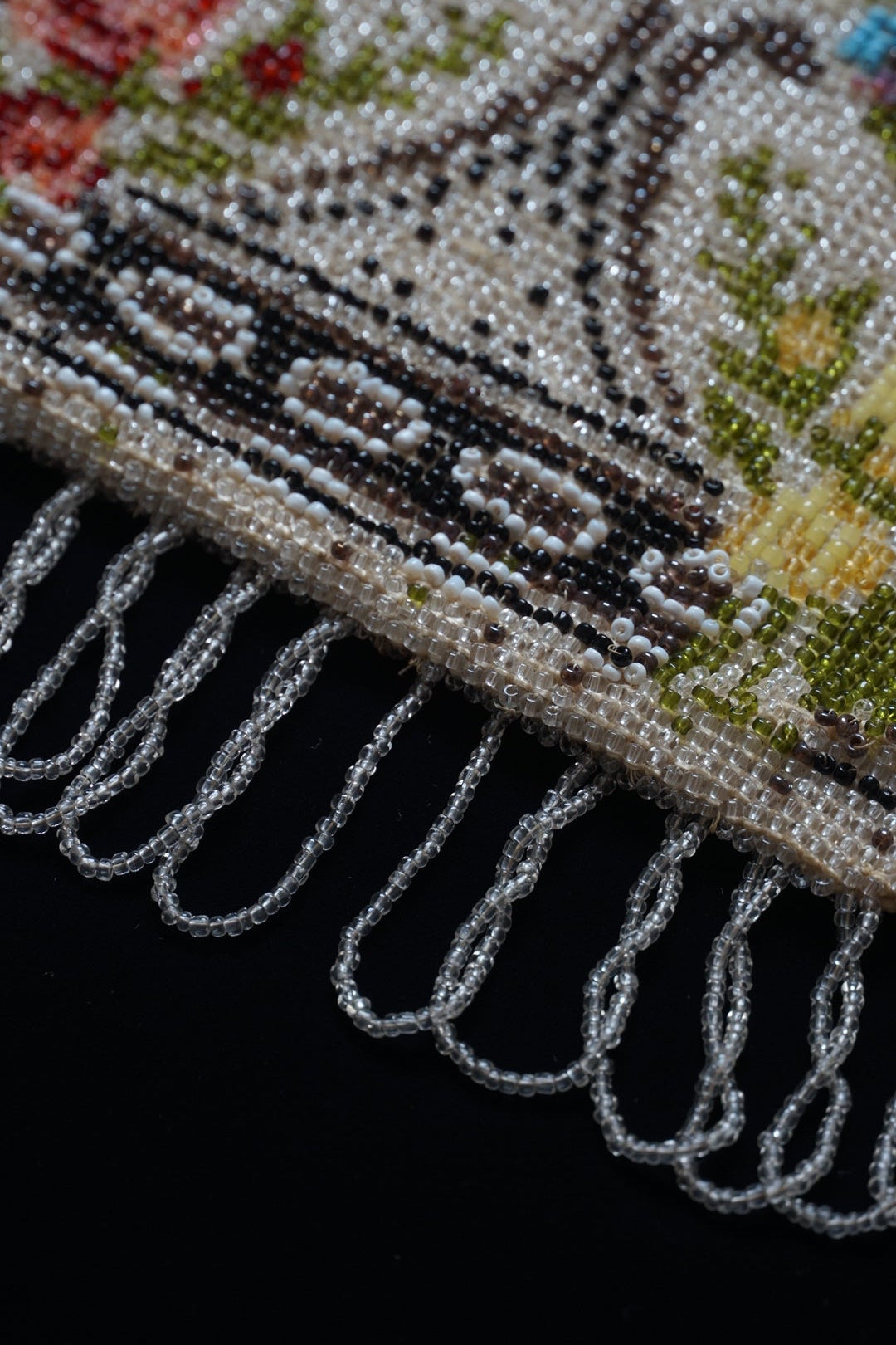 Victorian Garden Beads Bag