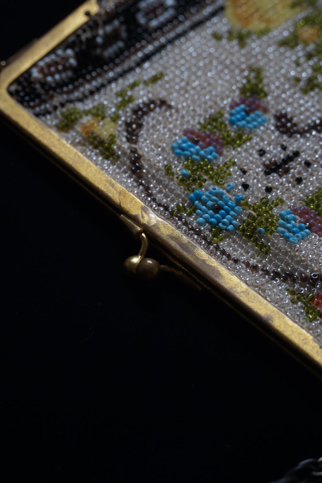 Victorian Garden Beads Bag