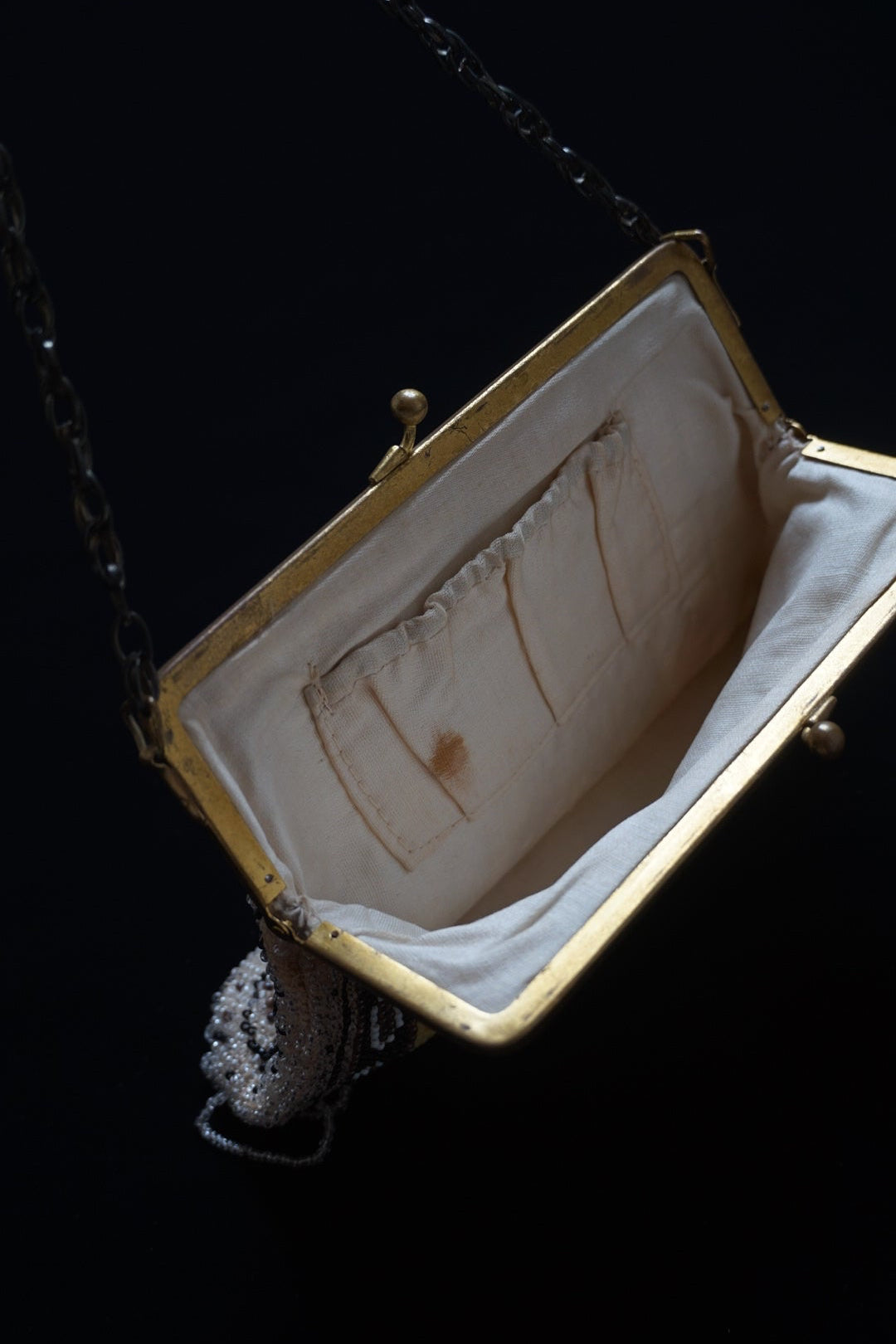 Victorian Garden Beads Bag