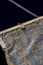 Antique French Micro Beads Bag