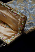 Antique French Micro Beads Bag