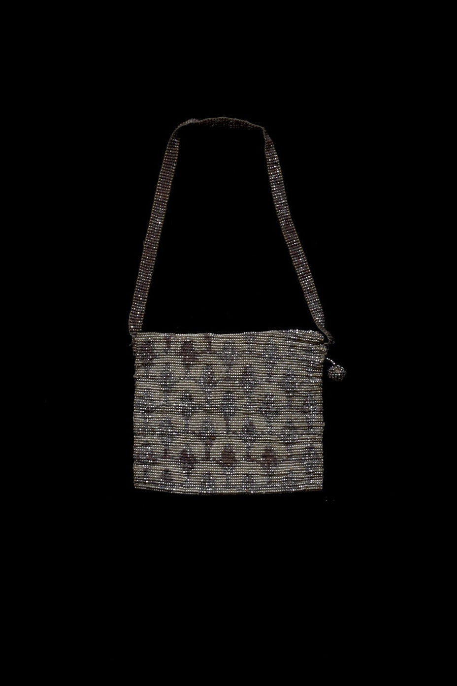 1920's Steel Cut Beaded Purse Flapper