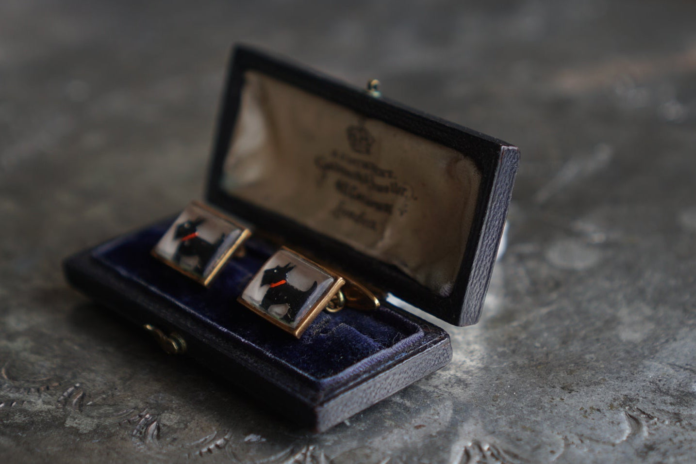 1950's Schnauzer Cuff Links