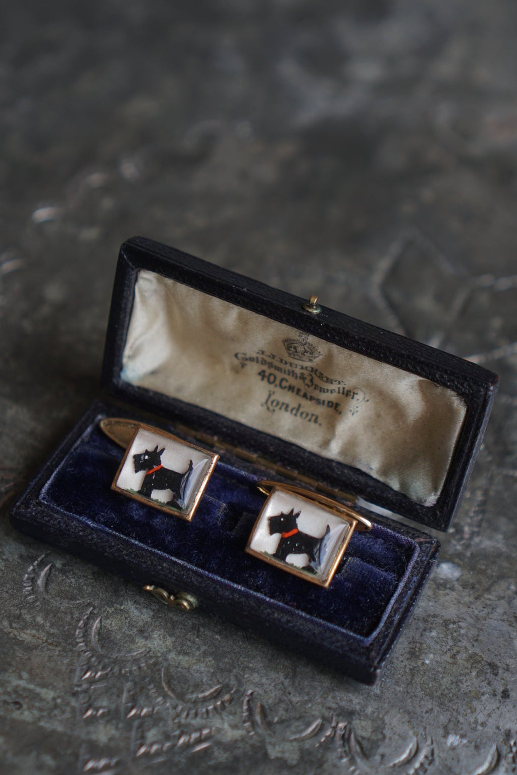 1950's Schnauzer Cuff Links