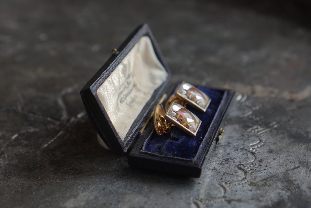 1950's Horse Head Cuffs Links