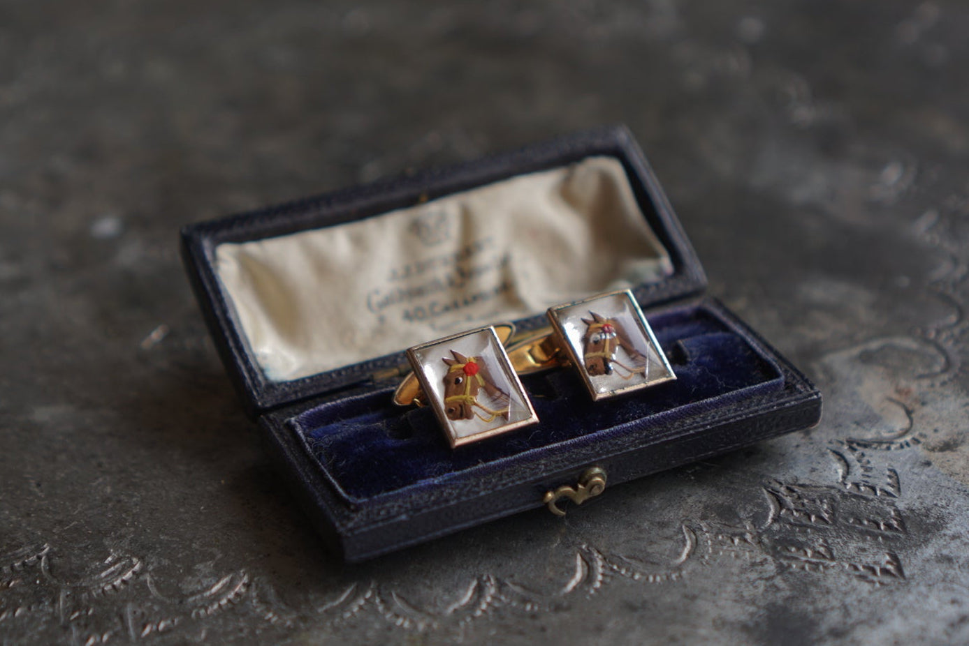 1950's Horse Head Cuffs Links