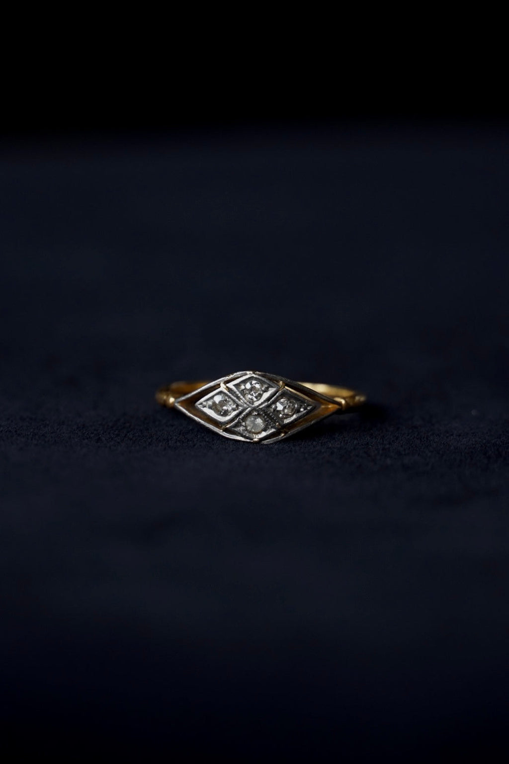 Edwardian 18ct Diamond Ring