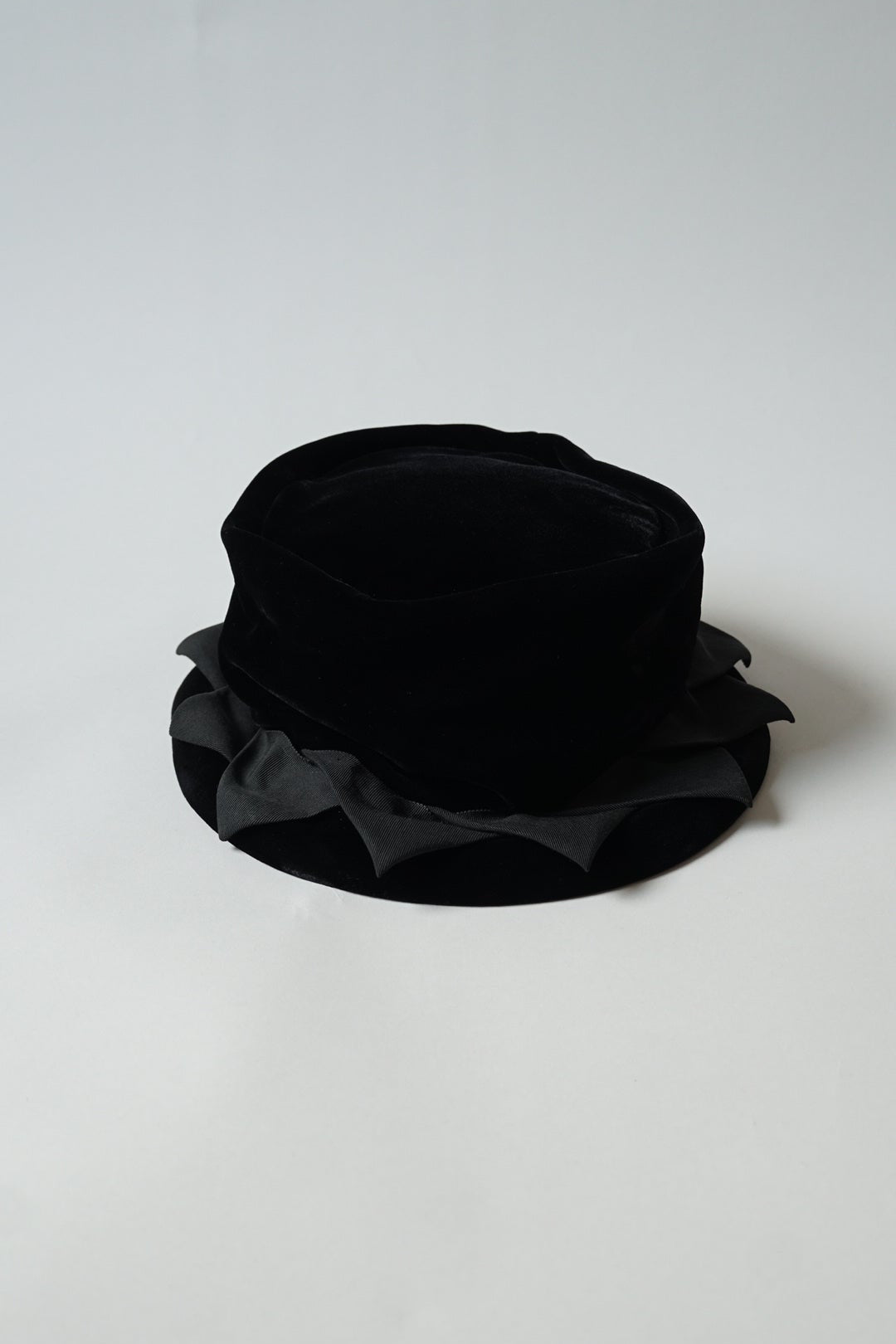 1960’s Black Velvet Hat