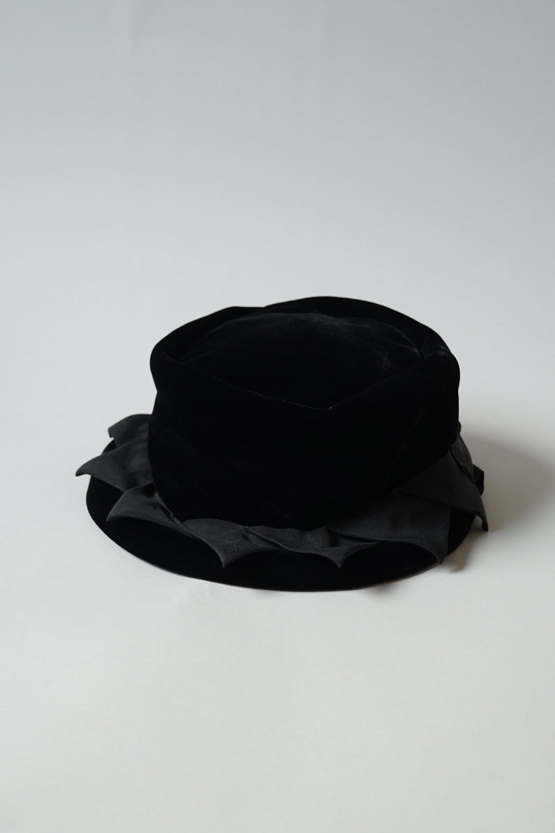 1960’s Black Velvet Hat