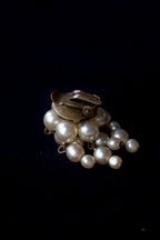 1940's Swaying Pearls Earrings