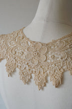 Victorian Floral Lace Collar