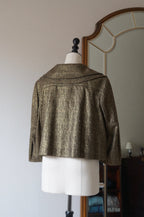 Vintage Big Collar Flare Jacket