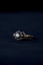 1850's Double Rose Cut Diamond Ring