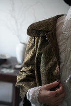 Vintage Big Collar Flare Jacket