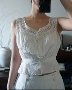 1900-1910's Bobbin Lace Blouse