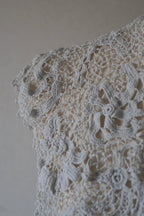 1890-1900's Handmade Irish Lace Collar